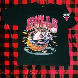 Looney Toons NBA Tee Taz & Chicago Bulls